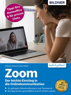 cover image of Zoom--Der leichte Einstieg in die Onlinekommunikation